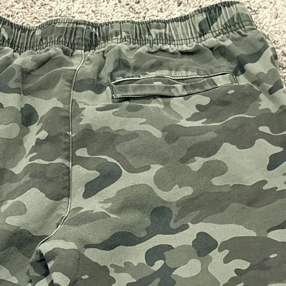 Boys Pants Size XL 14-16 Old Navy Brown Corduroy, Green Camouflage